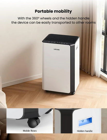 Déshumidificateur Portable 20L Humilabs OL20BD068CF Filtre Amovible