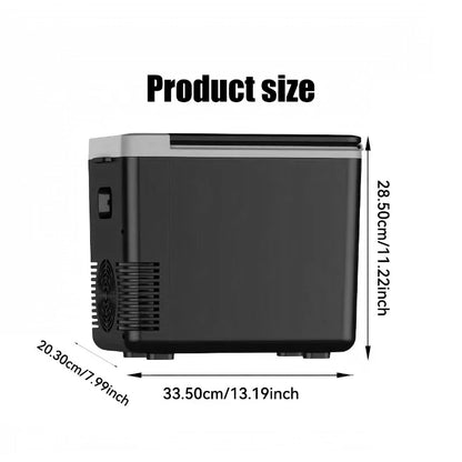 Mini Réfrigérateur Portable 12V 220V 10L Pour Voiture Et Maison