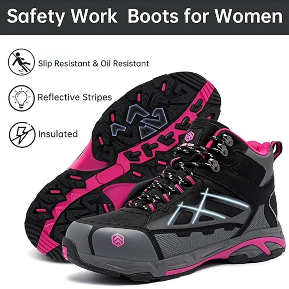 LARNMERN Bottes De Sécurité Embout Acier, Antidérapantes, Anti-Perforation _Hi_chtgptapp_optimised_this_description-generator _Hi_chtgptapp_optimised_this_seo-meta-description _Hi_chtgptapp_optimised_this_seo-meta-title _Hi_chtgptapp_optimised_this_tags-generator _Hi_chtgptapp_optimised_this_title-generator anti perforation antidérapant bottes sécurité chantier construction cuir fendu doublure coton embout acier hauteur cheville larnmern protection travail semelle eva