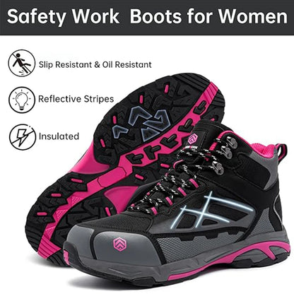 LARNMERN Bottes De Sécurité Embout Acier, Antidérapantes, Anti-Perforation _Hi_chtgptapp_optimised_this_description-generator _Hi_chtgptapp_optimised_this_seo-meta-description _Hi_chtgptapp_optimised_this_seo-meta-title _Hi_chtgptapp_optimised_this_tags-generator _Hi_chtgptapp_optimised_this_title-generator anti perforation antidérapant bottes sécurité chantier construction cuir fendu doublure coton embout acier hauteur cheville larnmern protection travail semelle eva