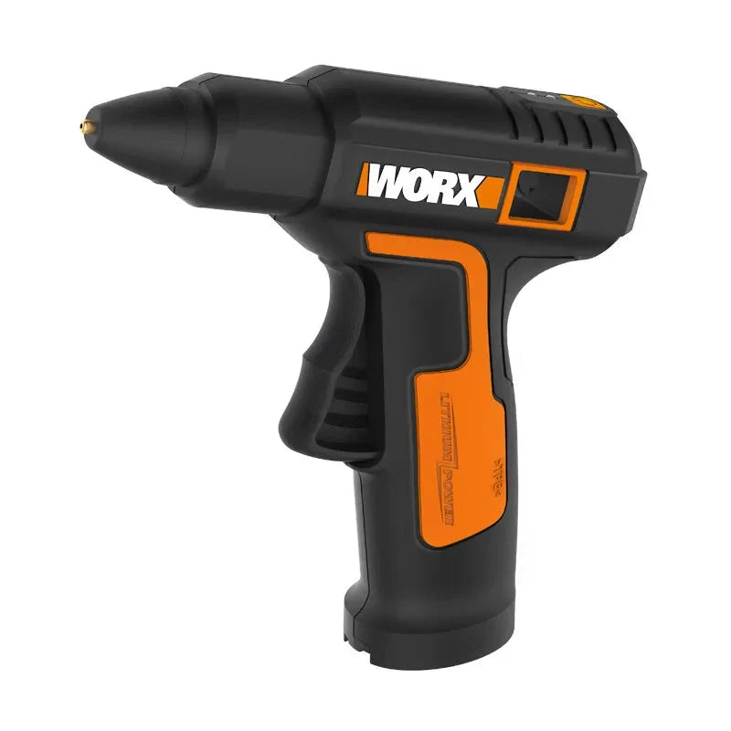 Worx WX890 Pistolet À Colle Sans Fil Chauffe Rapide Bâtons Standard 7 Mm