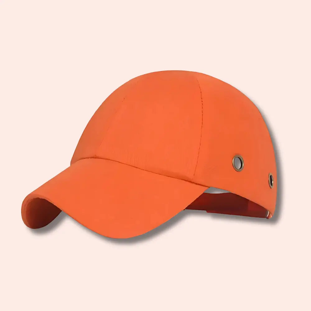 SafeCap – Casquette de protection anti-heurt légère et résistante Orange ajustable anti assure casquette cette chantiers chocs confort contre coque curit disponible durable faible gros haute heurt optimal plastique pour protection rieure risque robuste safecap sistance sistante toute