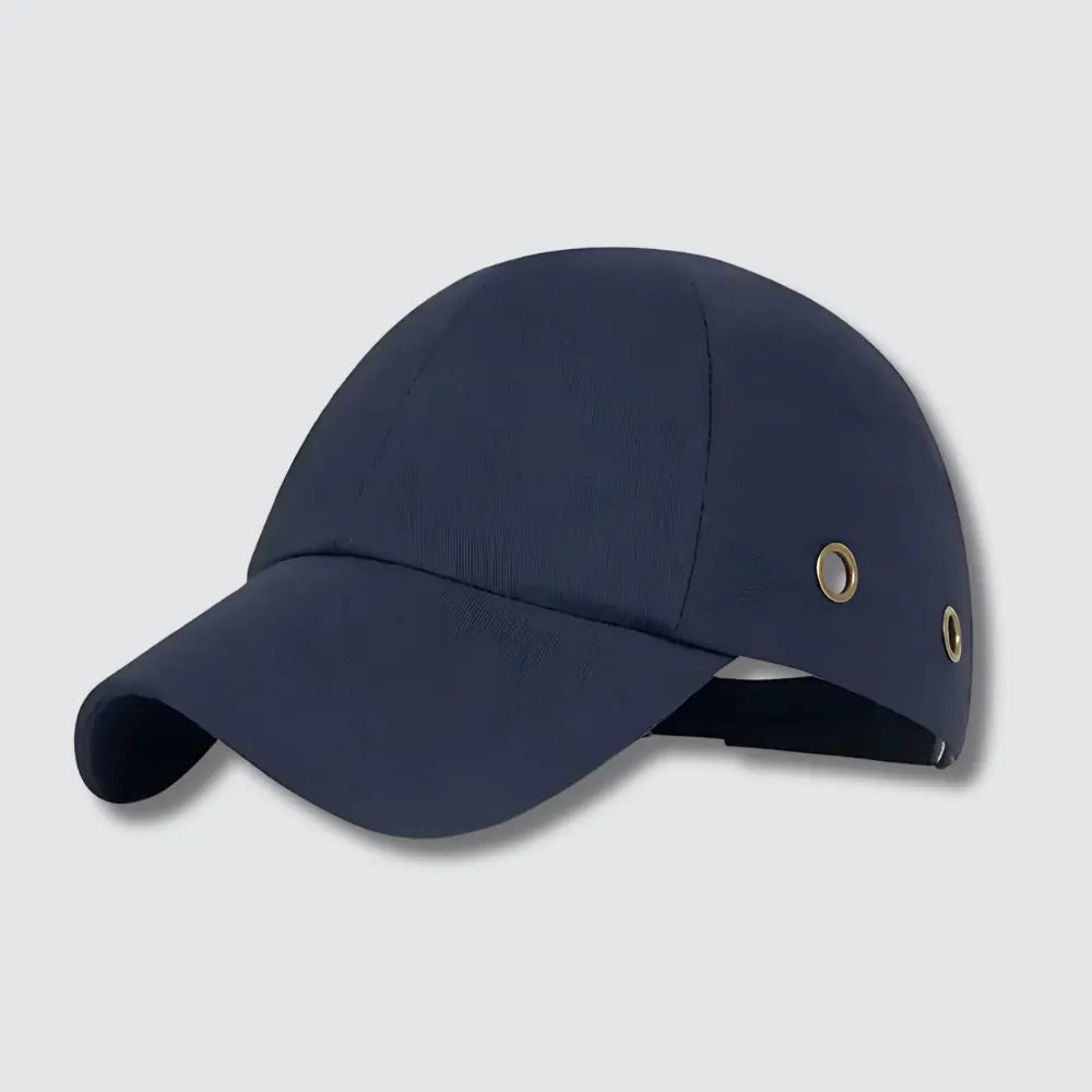 SafeCap – Casquette de protection anti-heurt légère et résistante Bleu foncé ajustable anti assure casquette cette chantiers chocs confort contre coque curit disponible durable faible gros haute heurt optimal plastique pour protection rieure risque robuste safecap sistance sistante toute