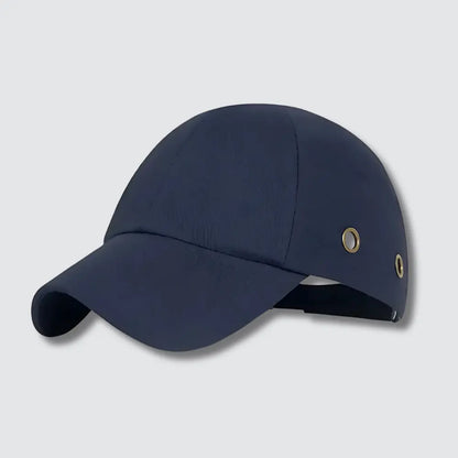 SafeCap – Casquette de protection anti-heurt légère et résistante Bleu foncé ajustable anti assure casquette cette chantiers chocs confort contre coque curit disponible durable faible gros haute heurt optimal plastique pour protection rieure risque robuste safecap sistance sistante toute