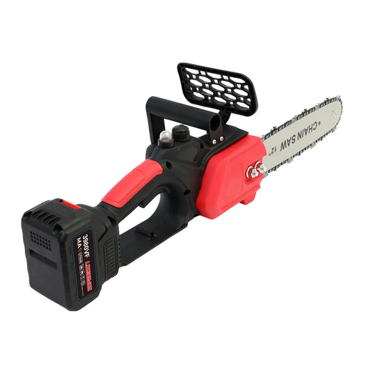 Tronçonneuse Électrique Sans Fil 12 Pouces, Coupe Puissante À Une Main