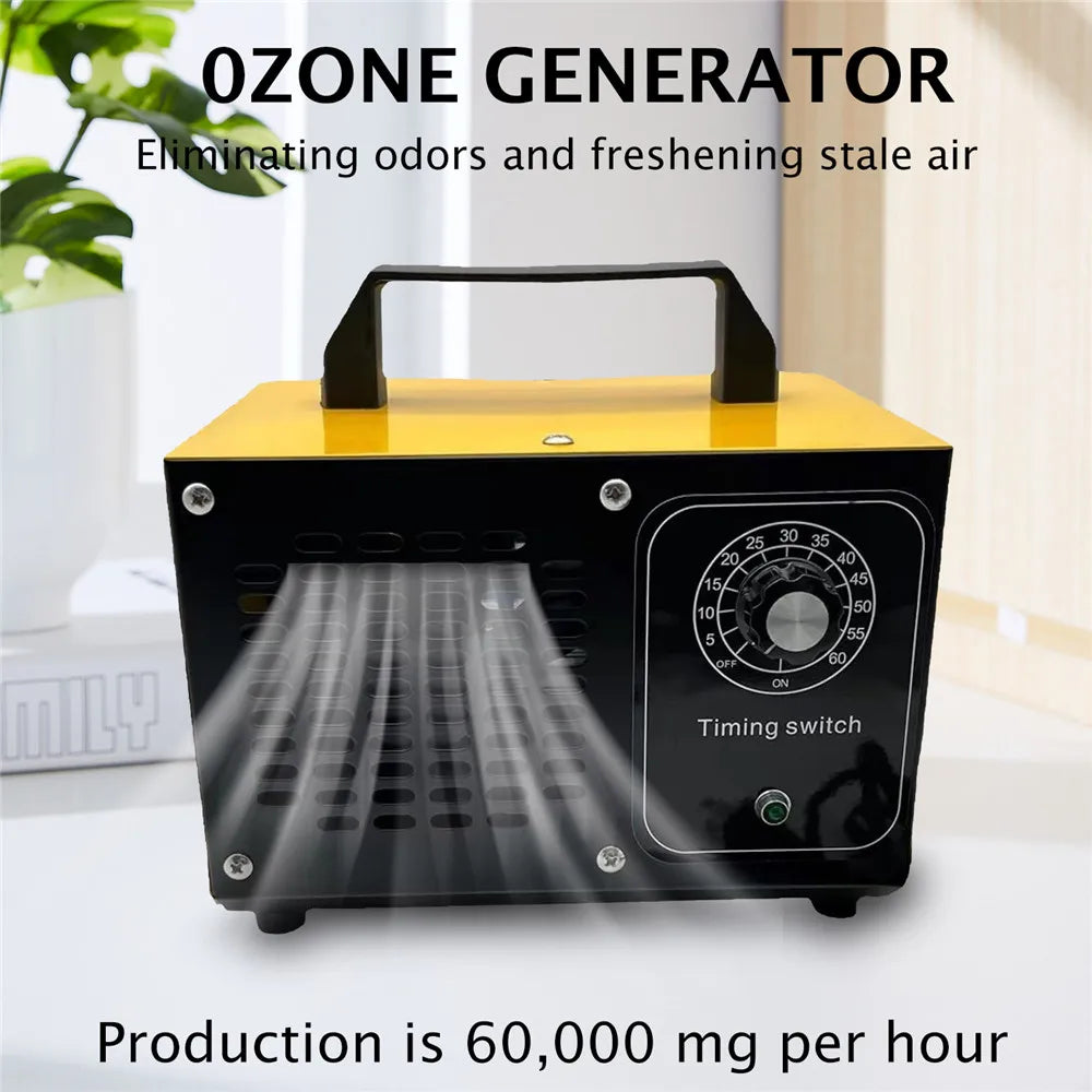 Générateur d’ozone 60 g/h – usage en local inoccupé