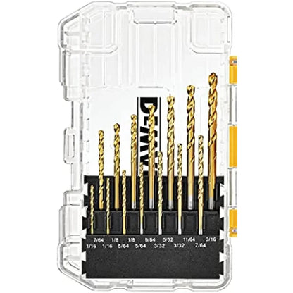 Jeu De Forets Dewalt DW1361 21 Pièces Revêtement Titane Pour Outils Électriques