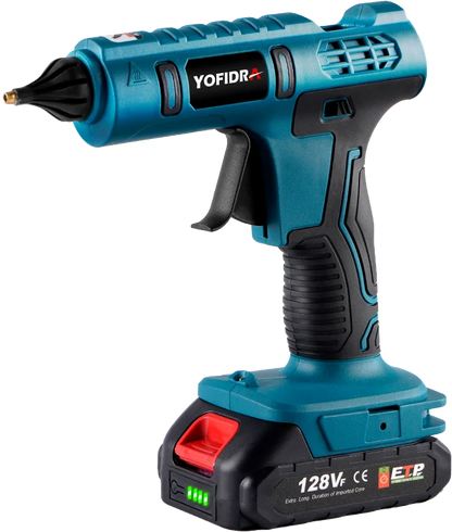 Yofidra Pistolet À Colle 100W Chauffe 2 Min Compatible Batteries Makita 18V 100w 11 mm 12 g 18v 260°c _Hi_chtgptapp_optimised_this_description-generator _Hi_chtgptapp_optimised_this_seo-meta-description _Hi_chtgptapp_optimised_this_seo-meta-title _Hi_chtgptapp_optimised_this_tags-generator _Hi_chtgptapp_optimised_this_title-generator batterie incluse bricolage maison colle chaude compatible makita débit élevé haute température min outil professionnel pistolet à colle préchauffage 2 min sans fil yofidra