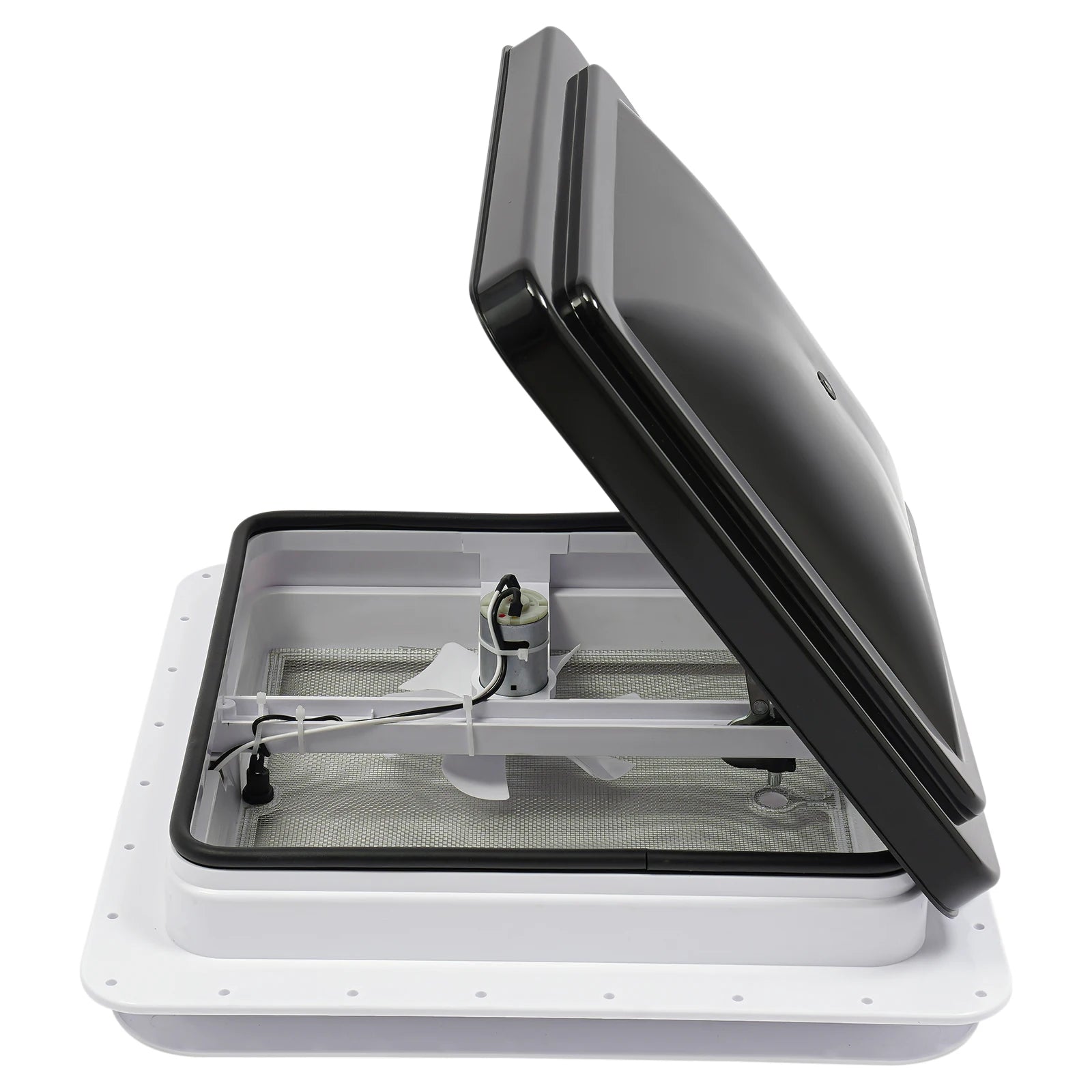 Ventilateur De Toit RV Avec Lucarne 420x420 Mm Camping-car