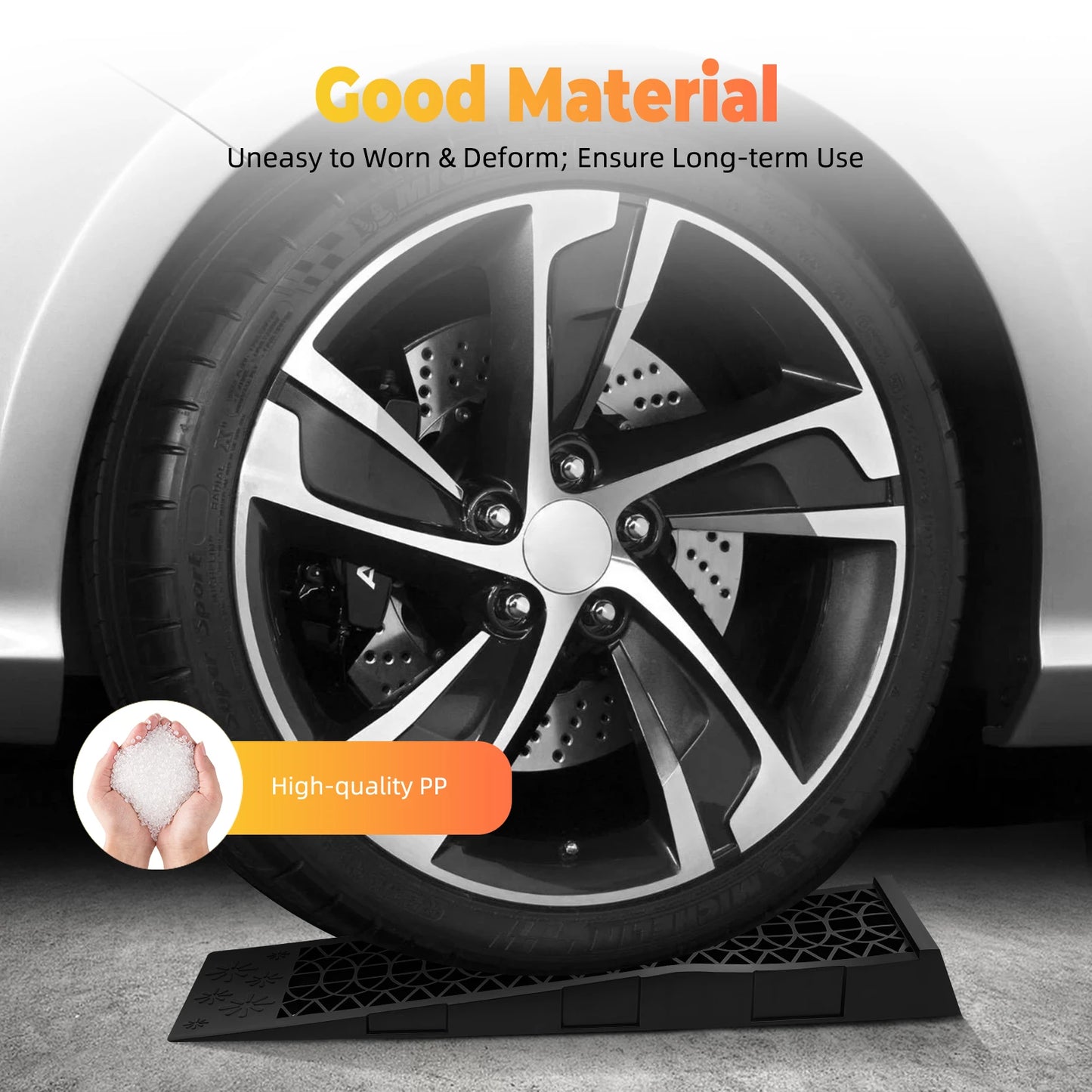 Rampes De Service Auto 2 Pièces Levage Stable 5 T Compatibles Voiture Camion