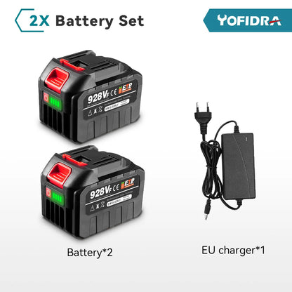 Yofidra Batterie Lithium Ion Haute Capacité 18V 21V Remplacement Outils Pro - Manuzen