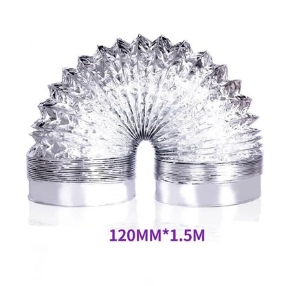Tuyau de Ventilation en Aluminium Télescopique 80 100 120 150 200 mm