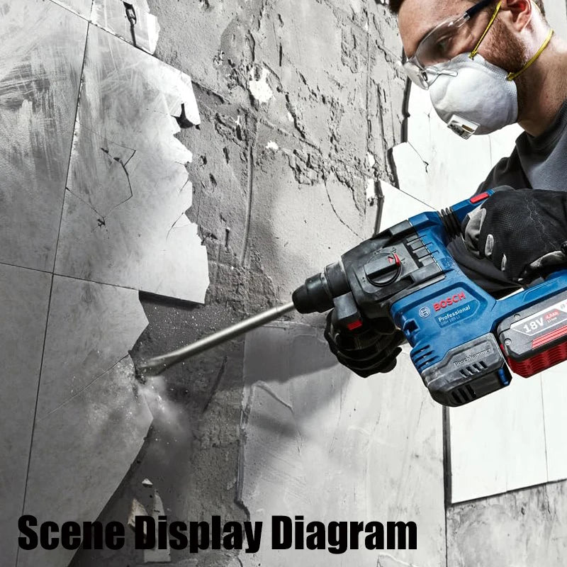 Bosch GBH 185-LI Marteau Perforateur Sans Fil 18V Brushless pour Burinage et Perçage - Manuzen