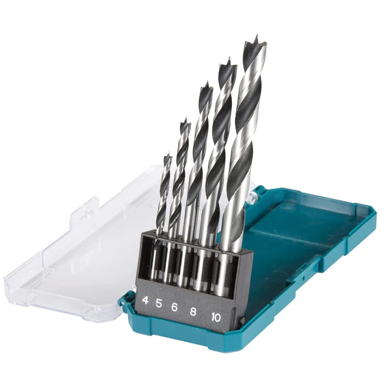 Makita Jeu Forets HSS Métal Et Bois Performance Durable Hélicoïdaux Tailles