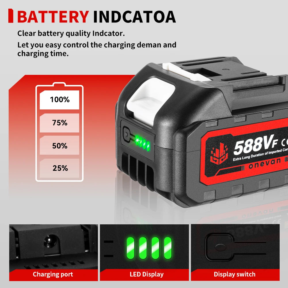 ONEVAN Batterie 18V Li Ion Haute Capacité Indicateur Charge Makita 18v _Hi_chtgptapp_optimised_this_description-generator _Hi_chtgptapp_optimised_this_seo-meta-description _Hi_chtgptapp_optimised_this_seo-meta-title _Hi_chtgptapp_optimised_this_tags-generator _Hi_chtgptapp_optimised_this_title-generator batterie 18v ce haute capacité indicateur charge lithium ion makita onevan outil 18v tension 18v
