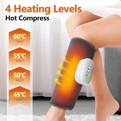 Masseur de mollets sans fil – compression d’air et chaleur