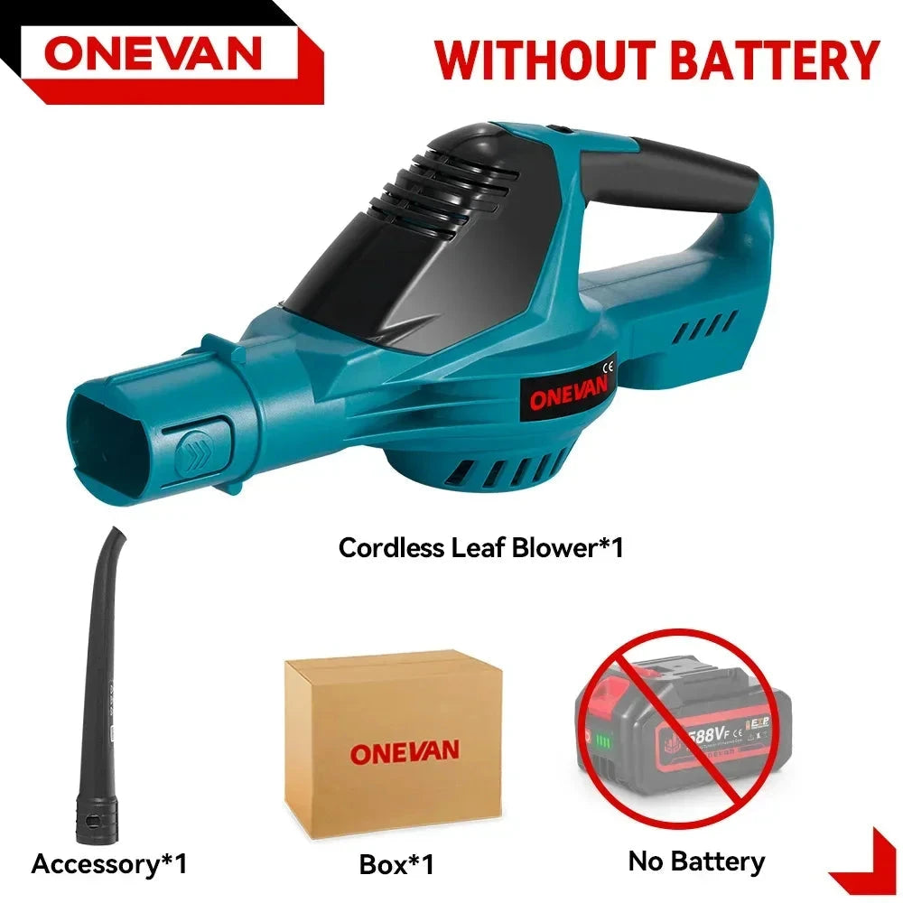 ONEVAN Souffleur Brushless 5500W Déblaiement Rapide Pour Makita 18V Sans batterie Allemagne