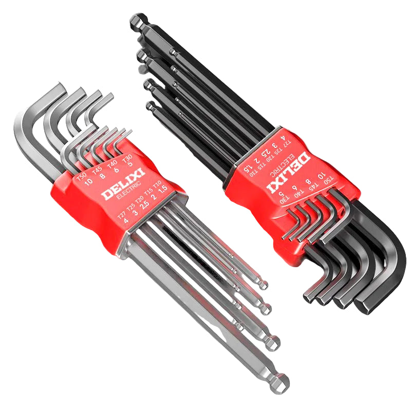 Delixi Electric Jeu De Clés Allen Électriques Couple Élevé Pour Motos Et Vélos - Manuzen