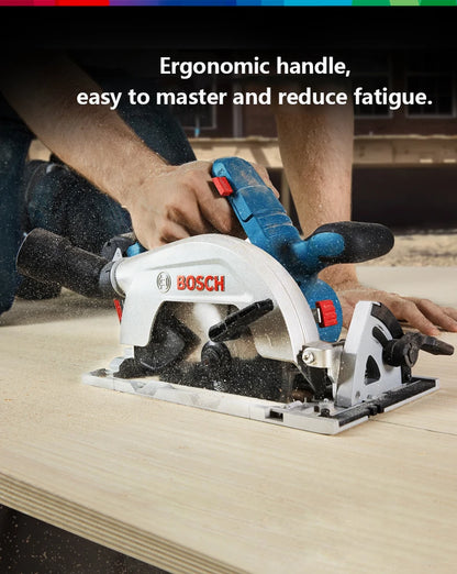 Bosch GKS 185-LI Scie Circulaire Sans Fil Professionnelle, 18V, 165mm - Manuzen