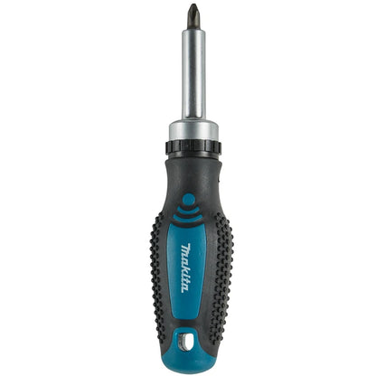 Tournevis Magnétique Cliquet Makita D58833 Embouts Remplaçables et Antidérapant