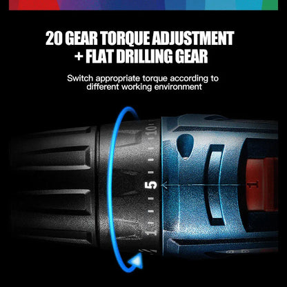 Bosch GSR 120-LI Perceuse Sans Fil 12V - Puissante pour Travaux Métal et Bois - Manuzen