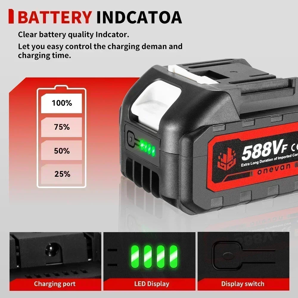 ONEVAN Batterie 18V Li Ion Haute Capacité Indicateur Charge Makita 18v _Hi_chtgptapp_optimised_this_description-generator _Hi_chtgptapp_optimised_this_seo-meta-description _Hi_chtgptapp_optimised_this_seo-meta-title _Hi_chtgptapp_optimised_this_tags-generator _Hi_chtgptapp_optimised_this_title-generator batterie 18v ce haute capacité indicateur charge lithium ion makita onevan outil 18v tension 18v