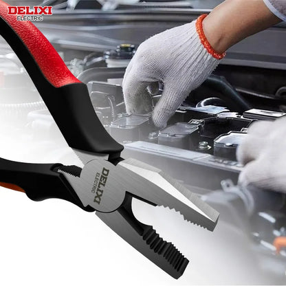 DELIXI Pince Multifonction Électrique Coupe Nette, Grande Ouverture Câbles - Manuzen
