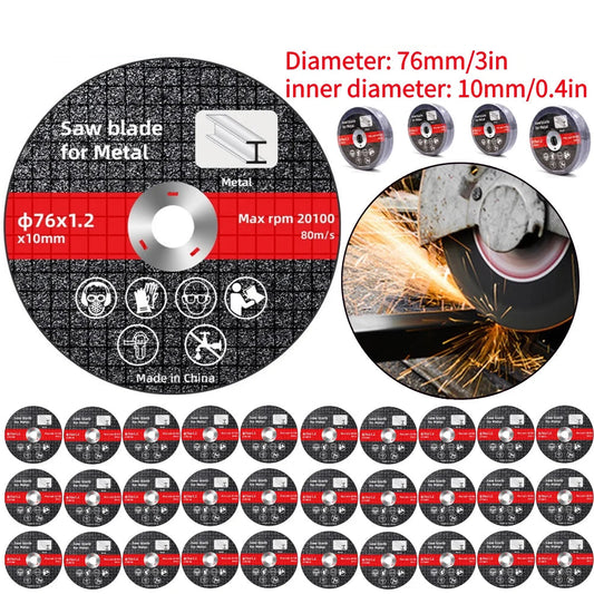Lame de Scie Électrique 76mm pour Métal Disque de Coupe Rotatif