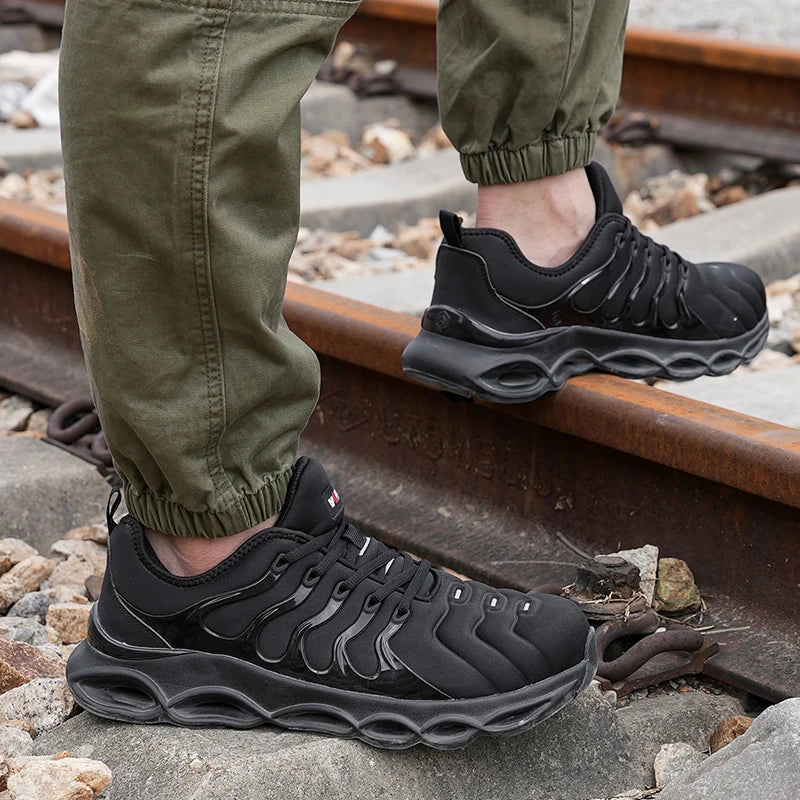 Larnmern Chaussures De Sécurité Homme Confort Embout Acier EVA Antidérapante _Hi_chtgptapp_optimised_this_description-generator _Hi_chtgptapp_optimised_this_seo-meta-description _Hi_chtgptapp_optimised_this_seo-meta-title _Hi_chtgptapp_optimised_this_tags-generator _Hi_chtgptapp_optimised_this_title-generator adulte ajustement normal antidérapant chaussures de sécurité cheville confort doublure coton embout acier homme larnmern microfibre protection semelle eva