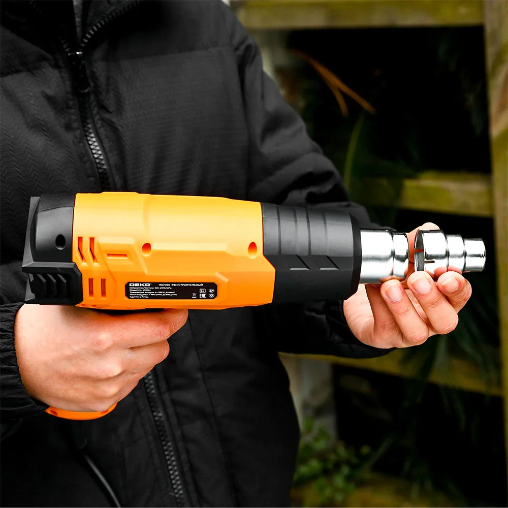 DEKO DKHG06 Pistolet Thermique 2000W Chauffe Rapide 2 Niveaux et 3 Accessoires 0.4kg 2 niveaux 2000w 220 220v 240v 3 accessoires 50 60hz _Hi_chtgptapp_optimised_this_description-generator _Hi_chtgptapp_optimised_this_seo-meta-description _Hi_chtgptapp_optimised_this_seo-meta-title _Hi_chtgptapp_optimised_this_tags-generator _Hi_chtgptapp_optimised_this_title-generator ac bricolage chauffe rapide câble 2m deko dkhg06 maison pistolet thermique réglable