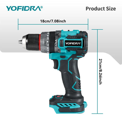 Yofidra Perceuse Visseuse À Percussion 700 Nm Brushless 18V Compatible Makita 13 mm 18v 3000 rpm 700 nm _Hi_chtgptapp_optimised_this_description-generator _Hi_chtgptapp_optimised_this_seo-meta-description _Hi_chtgptapp_optimised_this_seo-meta-title _Hi_chtgptapp_optimised_this_tags-generator _Hi_chtgptapp_optimised_this_title-generator batterie incluse bois bricolage brushless compatible makita couple élevé perceuse visseuse percussion perçage sans fil vissage yofidra