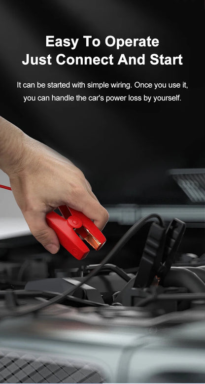 Booster de démarrage voiture 12 V – 600 à 2 000 A
