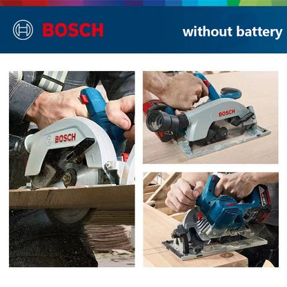 Bosch GKS 185-LI Scie Circulaire Sans Fil Professionnelle, 18V, 165mm - Manuzen