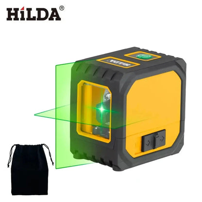 Hilda Mini Niveau Laser 2 Lignes Auto-Nivelant, Précision Pro, USB ZYOZ097