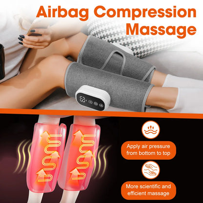 Masseur de mollets sans fil – compression d’air et chaleur