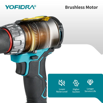 Yofidra Perceuse Visseuse À Percussion 700 Nm Brushless 18V Compatible Makita 13 mm 18v 3000 rpm 700 nm _Hi_chtgptapp_optimised_this_description-generator _Hi_chtgptapp_optimised_this_seo-meta-description _Hi_chtgptapp_optimised_this_seo-meta-title _Hi_chtgptapp_optimised_this_tags-generator _Hi_chtgptapp_optimised_this_title-generator batterie incluse bois bricolage brushless compatible makita couple élevé perceuse visseuse percussion perçage sans fil vissage yofidra