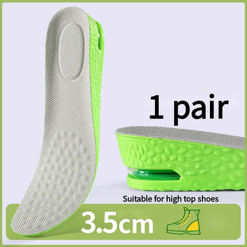 Semelles Intérieures Pro Coussin D'air Gain De Hauteur