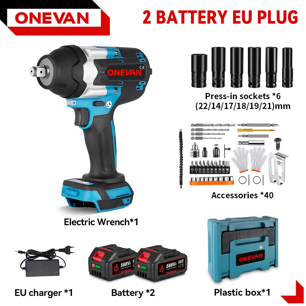 ONEVAN Clé À Chocs Brushless 1800 Nm 1/2 Pouce Compatible Makita 18V 2 Battery-44Pcs set 1 1500w 1800 nm 18v 2 pouce 3 vitesses 7700 ipm _Hi_chtgptapp_optimised_this_description-generator _Hi_chtgptapp_optimised_this_seo-meta-description _Hi_chtgptapp_optimised_this_seo-meta-title _Hi_chtgptapp_optimised_this_tags-generator _Hi_chtgptapp_optimised_this_title-generator acier batterie incluse boulons m12 m16 brushless clé à chocs compatible makita couple élevé sans fil serrage rapide