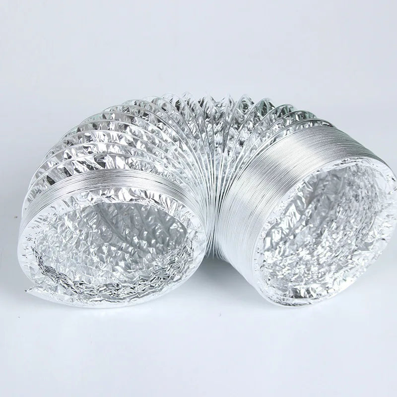 Tuyau de Ventilation en Aluminium Télescopique 80 100 120 150 200 mm