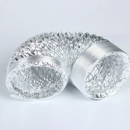 Tuyau de Ventilation en Aluminium Télescopique 80 100 120 150 200 mm