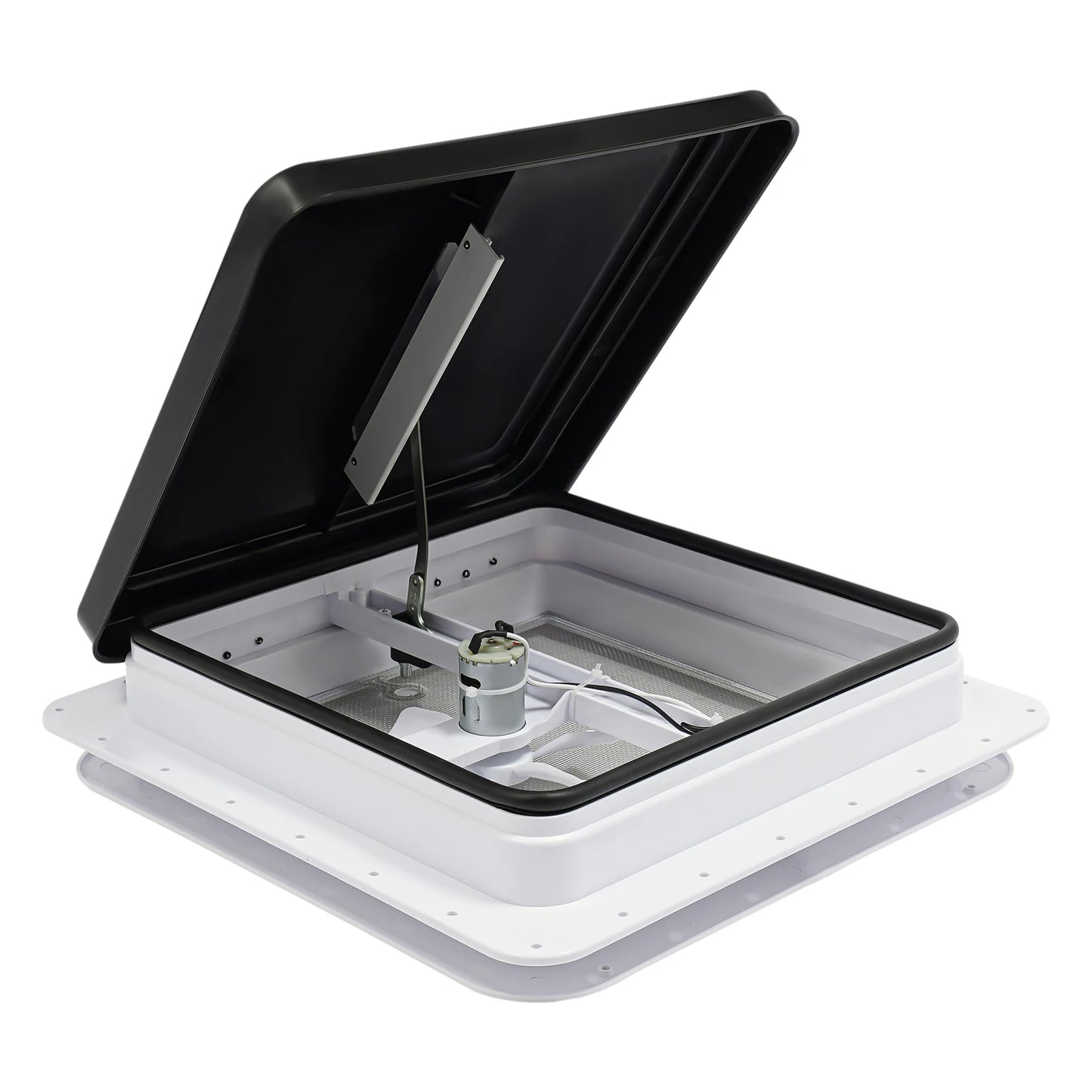 Ventilateur De Toit RV Avec Lucarne 420x420 Mm Camping-car