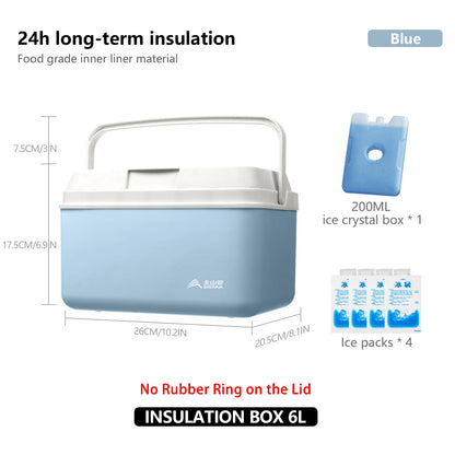 Glacière Portable BISINNA 6L 9L 15L Pour Pique Nique