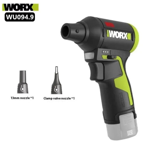 Worx WU094 12V Souffleur Brushless - Nettoyage Rapide - Antistatique ESD WU094 Sans batterie & chargeur
