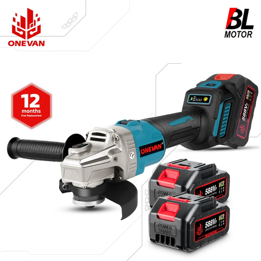 ONEVAN Meuleuse d’Angle 125 mm Brushless 3000 W Compatible Makita 18V 125 mm 18v 3000 w _Hi_chtgptapp_optimised_this_description-generator _Hi_chtgptapp_optimised_this_seo-meta-description _Hi_chtgptapp_optimised_this_seo-meta-title _Hi_chtgptapp_optimised_this_tags-generator _Hi_chtgptapp_optimised_this_title-generator abrasif batterie incluse bricolage à domicile brushless compatible makita disques à sabler disqueuse meuleuse d’angle moteur puissant onevan outil électrique sans fil vitesse variable