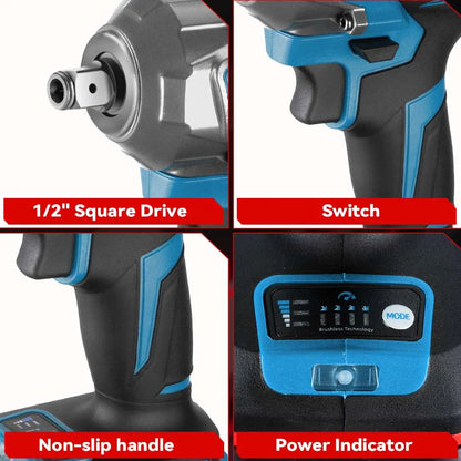 ONEVAN Clé À Chocs Brushless 1200 Nm Compatible Makita 18V Carré 1 2 1200 nm 1200w 18v 6800 rpm 7200 ipm _Hi_chtgptapp_optimised_this_description-generator _Hi_chtgptapp_optimised_this_seo-meta-description _Hi_chtgptapp_optimised_this_seo-meta-title _Hi_chtgptapp_optimised_this_tags-generator _Hi_chtgptapp_optimised_this_title-generator batterie incluse bricolage brushless carré 1 2 clé à chocs clé électrique compatible makita couple élevé desserrage sans fil serrage