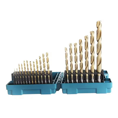 Makita D-67527 Jeu Forets HSS TiN 19 Pièces Pour Bois Précis Et Durable