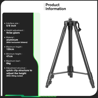 Niveau Laser Pro HGLINE 16Lignes Télécommande APP Nivellement 360 Degres