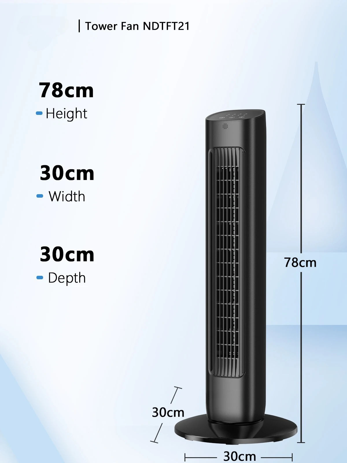 Ventilateur Sans Pales 80 Cm Avec Télécommande Silencieux