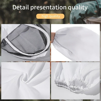 Combinaison Apiculture Coton Anti Piqûres Avec Voile Intégral
