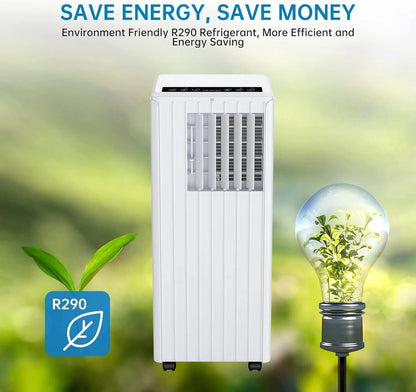 Climatiseur Portable 7000 BTU 3 En 1 Déshumidification Télécommande